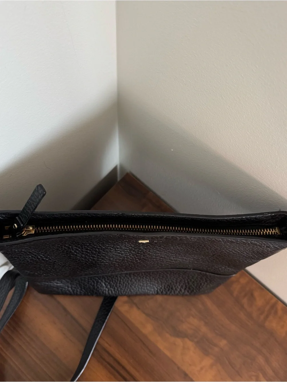 Kate Spade Black Leather Crossbody Bag Strap Southport Avenue Cora Minimalist